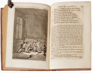 Hudibras, in three parts; written in the time of the late wars: corrected and amended. With large annotations, and a preface, by Zachary Grey LL.D. Adorn'd with a new set of cuts