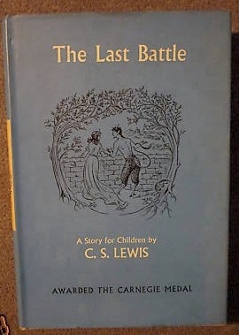 Item #BB0410 [Juvenile] [Children's Literature] The Last Battle [Chronicles Of Narnia]. LEWIS, live, taples.