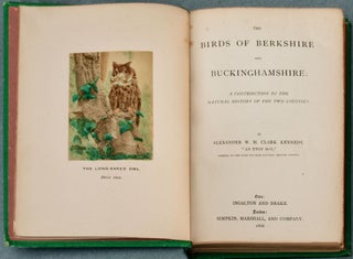[Photobook] [Field Guide] The Birds of Berkshire and Buckinghamshire: a Contribution to the Natural History of the Two Counties