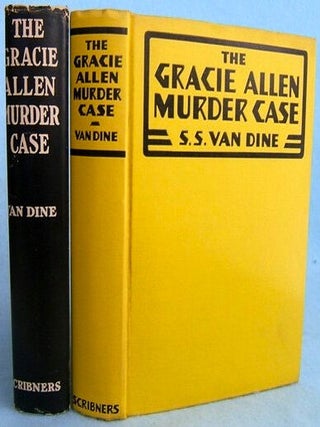 Item #BB1099 The Gracie Allen Murder Case. Willard Huntington Wright, S. S. VAN DINE