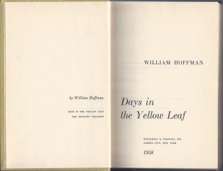 Days in the Yellow Leaf [Tom Wolfe's copy]