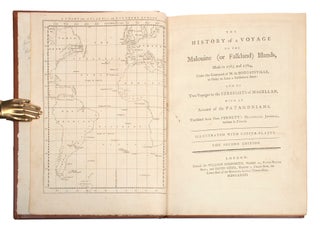 The history of a voyage to the Malouine (or Falkland) Islands, made in 1763 and 1764, under the command of M. de Bouganville, in order to form a settlement there: and of Two Voyages to the Streights of Magellan, with an Account of the Patagonians. Translated from Dom Pernety’s Historical journal, written in French. Illustrated with Copper-Plates
