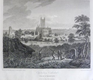 [Architecture: Church] Illustrative Views of the Metropolitan Cathedral Church of Canterbury; Exhibiting the Most Interesting Points of its Architecture and Antiquities, in Nineteen Highly-Finished Line Engravings, from Drawings by Hastings, with Historical Descriptions of its Structure, Antiquities, and Present State