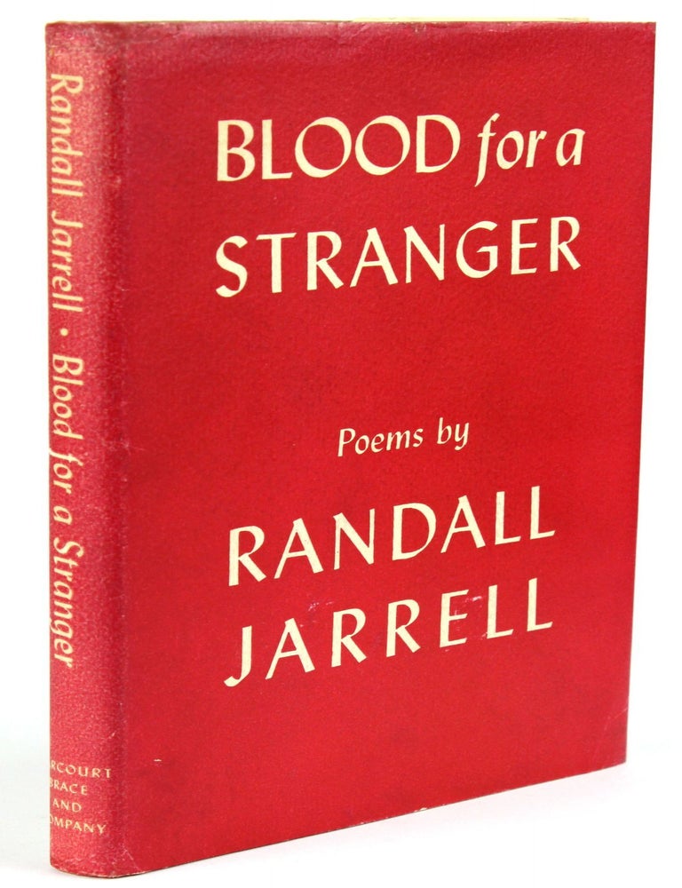 Item #BB1387 Blood for a Stranger. Randall JARRELL.