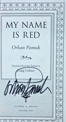 [Benim Adim Kirmizi] My Name Is Red [Signed ARC]