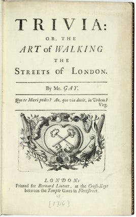 Trivia: or the Art of Walking the Streets of London [Large-Paper Copy]