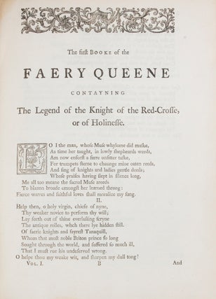 Spenser’s Faerie queene. A new edition with a glossary, and notes explanatory and critical by John Upton . . . In two volumes [Extra-Illustrated]