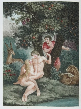 Le Paradis Perdu, poëme par Milton; Édition en Anglais et en Français, Ornée de douze Estampes imprimées en couleur d'aprés les Tableaux de M. Schall . . .