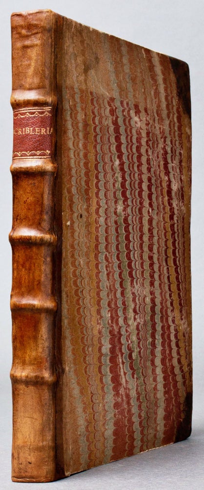 Item #BB1617 The scribleriad: an heroic poem. In six books. Richard Owens CAMBRIDGE.