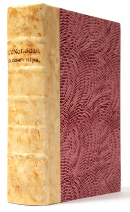 Item #BB1638 [Emblem Book] Iconologia di Cesare Ripa ... Divisa in tre libri, ne i quali si...