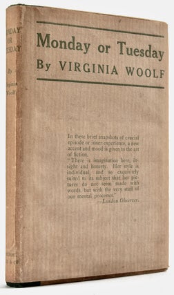 Item #BB1674 Monday or Tuesday. Virginia WOOLF