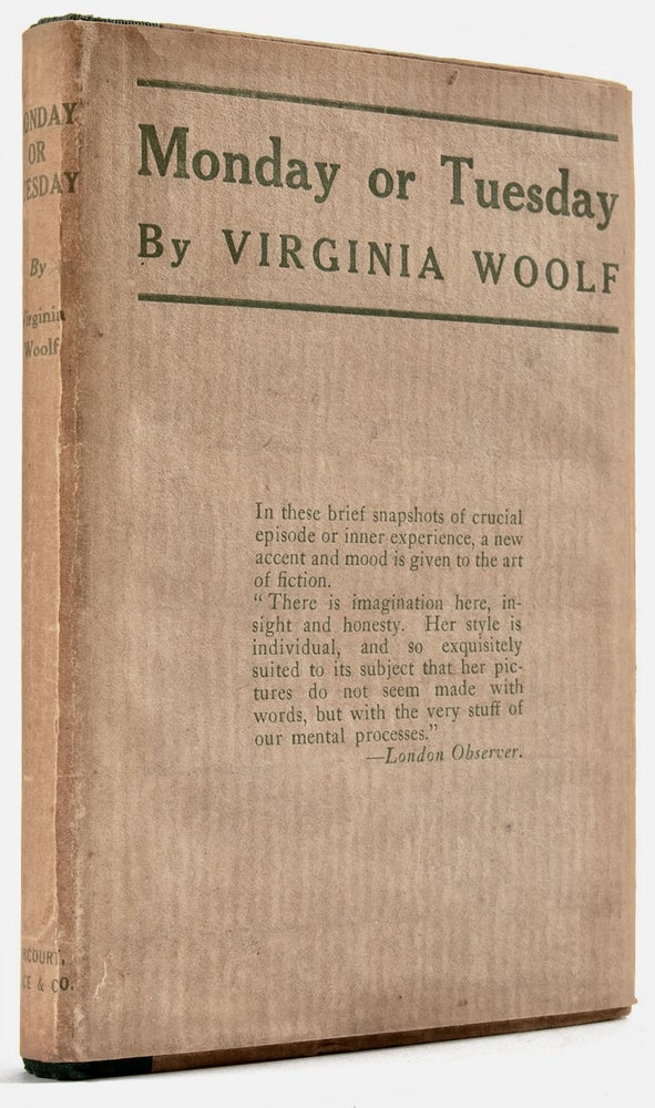 Item #BB1674 Monday or Tuesday. Virginia WOOLF.