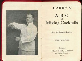 Harry's A B C of mixing cocktails : over 300 cocktail recipes