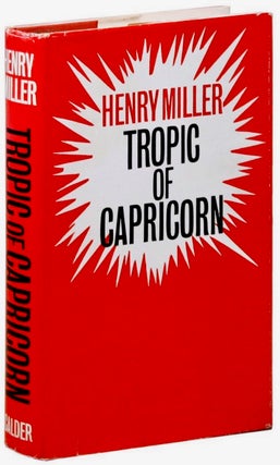 Item #BB1742 Tropic of Capricorn. Henry MILLER