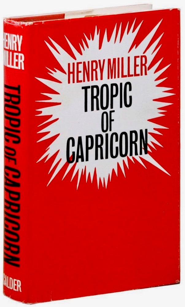 Item #BB1742 Tropic of Capricorn. Henry MILLER.
