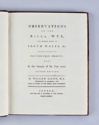 Observations On The River Wye, And Several Parts Of South Wales, &c. Relative Chiefly To Picturesque Beauty; Made In The Summer Of The Year 1770 [W. Frank Perkins copy]