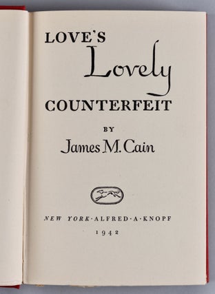 Love’s Lovely Counterfeit
