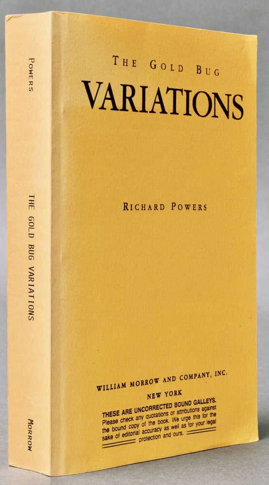 Item #BB1806 The Gold Bug Variations. Richard POWERS, b. 1957.