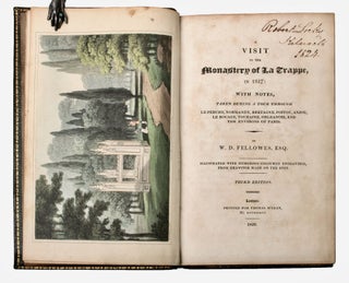 [Hand-Colored] A Visit to the Monastery of La Trappe in 1817: with Notes Taken on a Tour Through Le Perche, Normandy, Bretagne, Poitou, Anjou, Le Bocage, Touraine, Orleanois and Environs of Paris