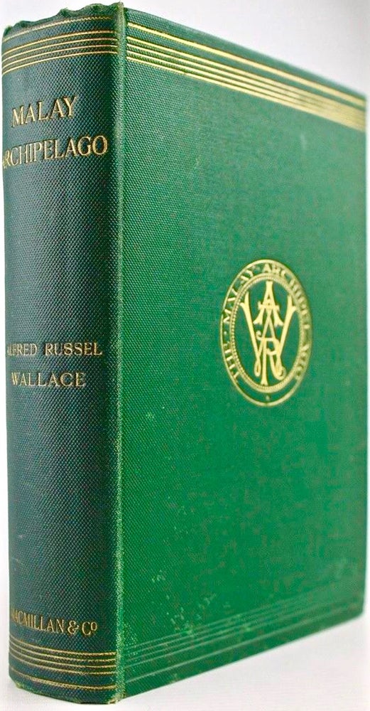 Item #BB1881 The Malay Archipelago : the land of the orang-utan and the bird of paradise : a narrative of travel with studies of man and nature. Alfred Russel WALLACE.