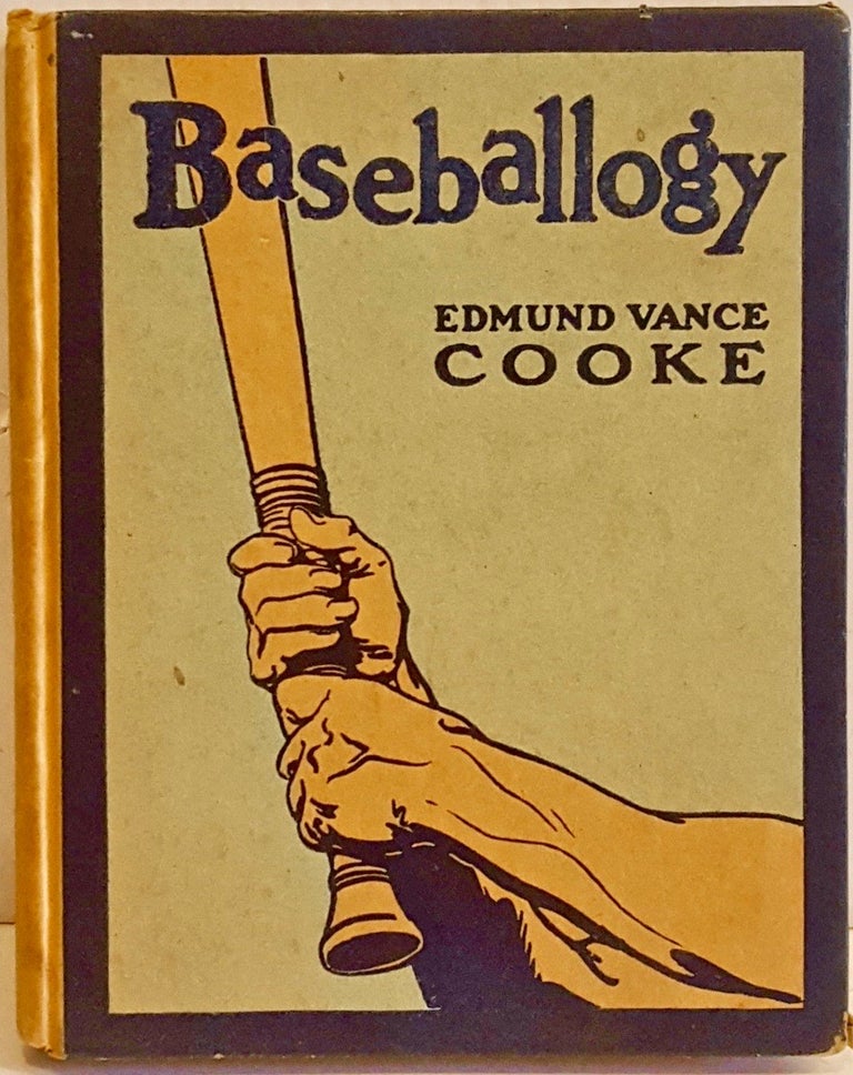 Item #BB1886 Baseballogy. Edmund Vance COOKE, or cooks?