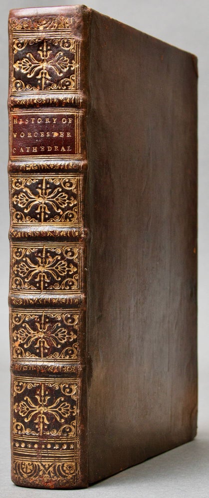Item #BB1889 A survey of the cathedral-church of Worcester; with an account of the bishops thereof, from the foundation of the see, to the year 1600. Also an appendix of many Original Papers and Records, never before Printed. William THOMAS.