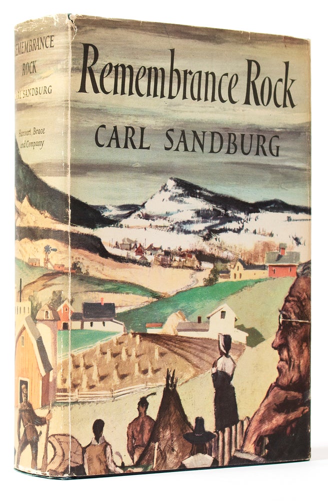 Item #BB1915 Remembrance Rock [Inscribed]. Carl SANDBURG.