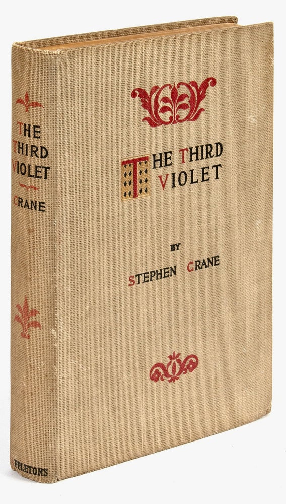 Item #BB1947 The Third Violet. Stephen CRANE.