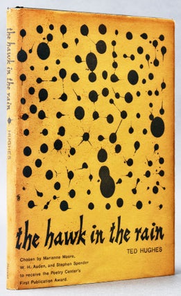 Item #BB1952 The Hawk in the Rain [Signed]. Ted HUGHES, Edward James