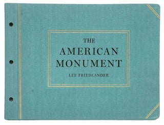 Item #BB1998 [Photobook] The American Monument. Lee FRIEDLANDER, b. 1934