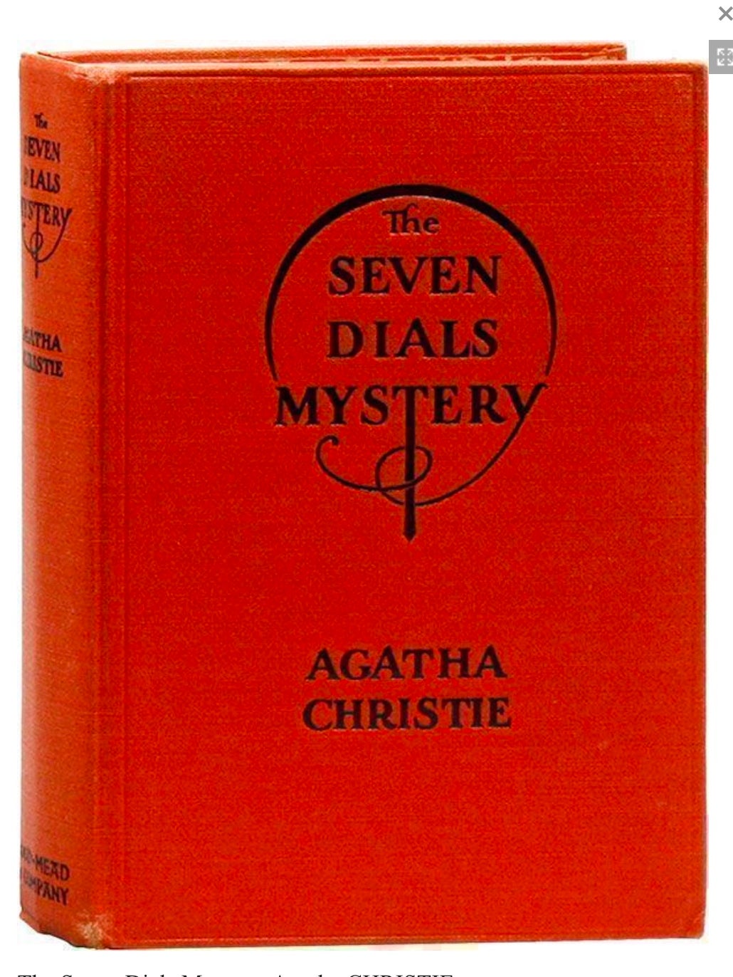 The Seven Dials Mystery by Agatha CHRISTIE on Fine Editions Ltd