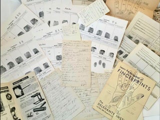 [True Crime] [Fingerprint Archive] The Finger Print Instructor . . . Based upon the Sir E. R. Henry System of Classifying and Filing. A text book for the guidance of Finger Print Experts and an instructor for persons interested in the study of Finger Prints