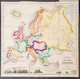 [Cartographic Game] Betts's Tour Through Europe