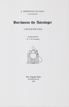 [Gothic Horror] Borrhomeo the Astrologer. A Monkish Tale