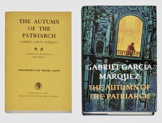 Item #BB2284 [El otoño del patriarca] The Autumn of the Patriarch [with Advance Reading Copy]....