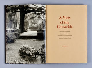 Item #BB2311 [Photobook] A View of the Cotswolds. Edwin SMITH