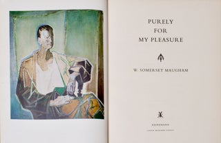 Catalogue of the collection of Impressionist and Modern Pictures formed by W. Somerset Maugham over the last fifty years ; [offered with:] Purely for My Pleasure