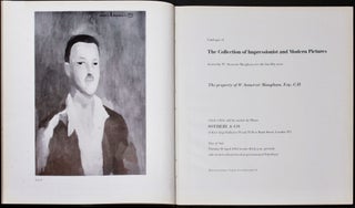 Catalogue of the collection of Impressionist and Modern Pictures formed by W. Somerset Maugham over the last fifty years ; [offered with:] Purely for My Pleasure