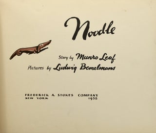 [Juvenile] Noodle [Signed and with doodle]