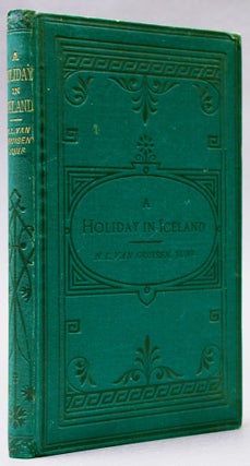 Item #BB2375 [Photobook] A Holiday in Iceland [With Original Photographs]. N. L. VAN GRUISEN,...