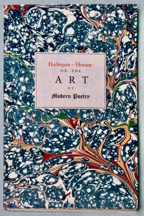 Item #BB2387 Harlequin-Horace: or, The Art of Modern Poetry. James MILLER