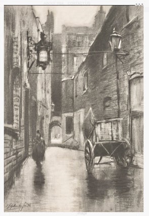 In Dickens's London: Twenty-two Photogravure Proofs Reproducing the Charcoal Drawings