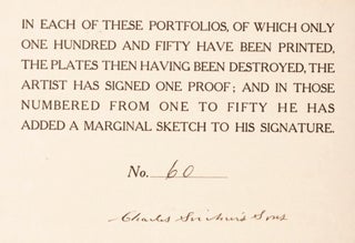In Dickens's London: Twenty-two Photogravure Proofs Reproducing the Charcoal Drawings