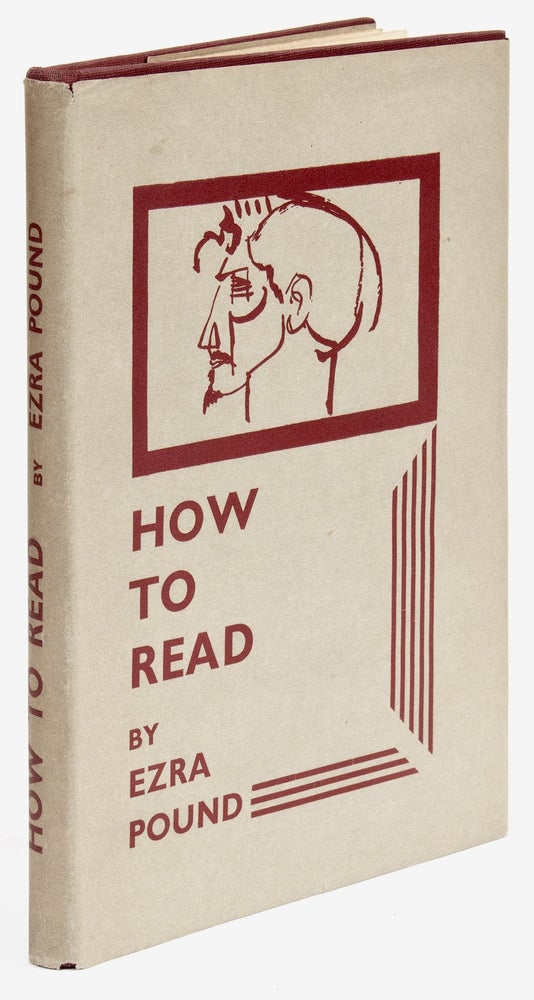 Item #BB2444 How to Read [First Issue]. Ezra POUND.