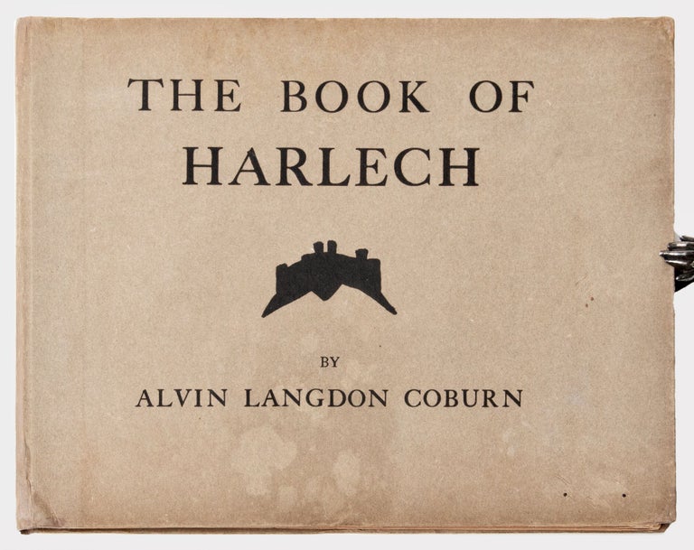 Item #BB2478 [Photobook] The Book of Harlech. Alvin Langdon COBURN.