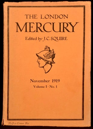 Item #BB2480 The London Mercury. J. C. SQUIRE, edits