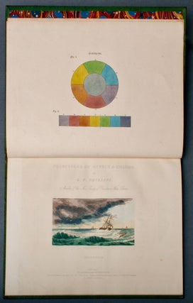 [Hand-Colored] Principles of effect and colour, as applicable to landscape painting. Illustrated by examples for the amateur and professional student in art