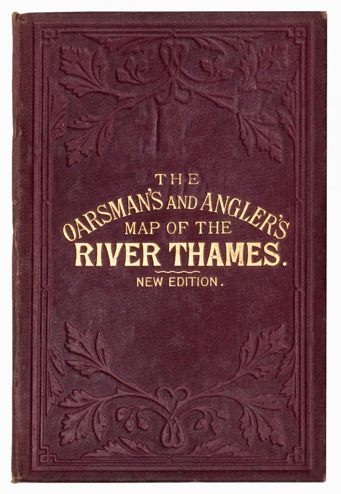 Item #BB2504 [Thames] [Angling] The Oarsman’s and Angler’s Map of the River Thames from its Source to London Bridge. One inch to a mile. James REYNOLDS.