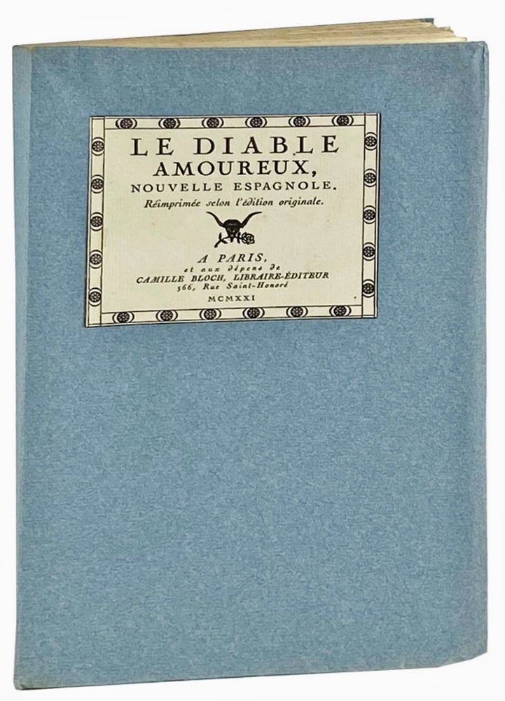 Item #BB2595 Le Diable Amoureux, Nouvelle Espagnole [Unopened]. Jean-Émile Laboureur, Illustrates.