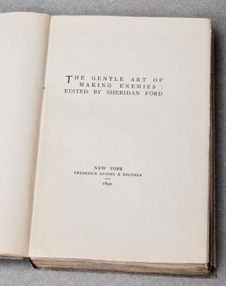 [Piracy] The gentle art of making enemies: edited by Sheridan Ford [Unopened]